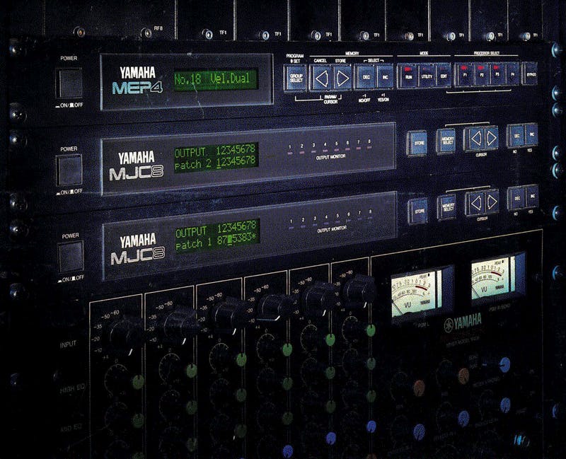 Yamaha MJC8 | Misc. MIDI | Yamaha black boxes online archive