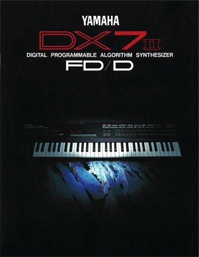 Yamaha DX7 II-FD | Synthesizers | Yamaha black boxes online archive