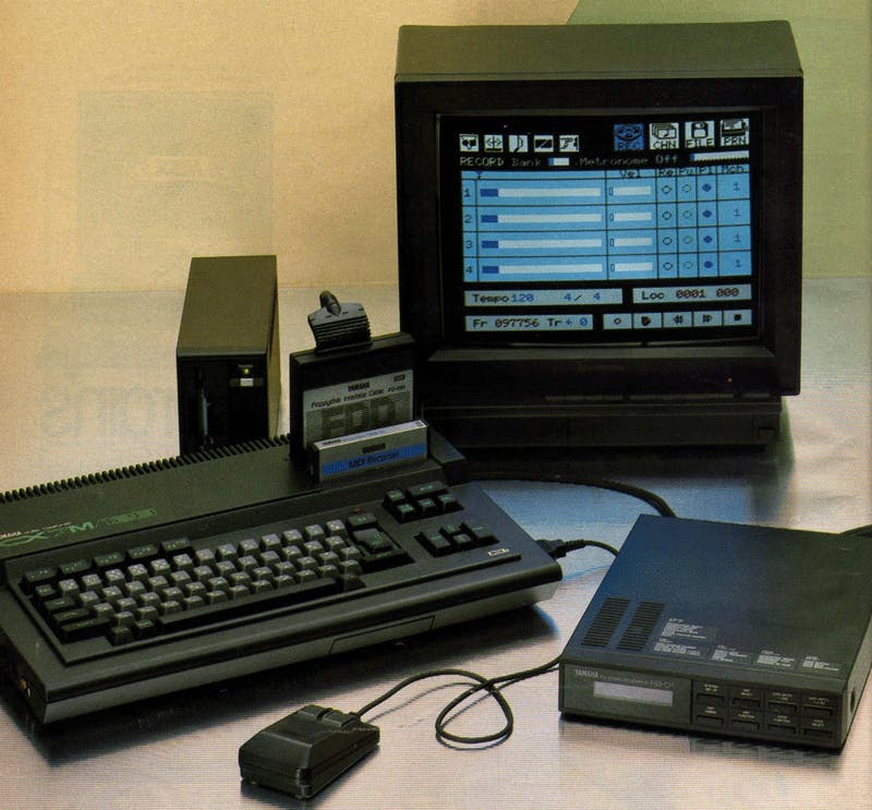 Yamaha CX7M/128 | Computers | Yamaha black boxes online archive