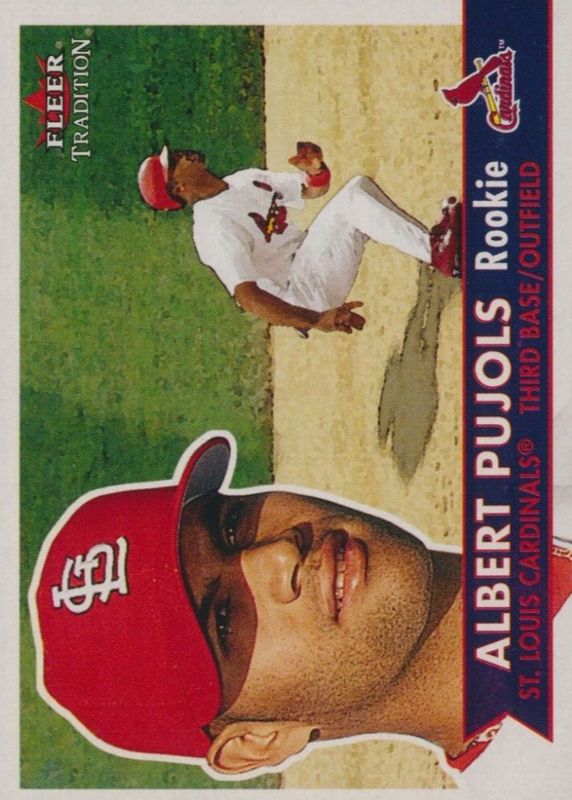 Albert Pujols 2001 Fleer Tradition #451 Base Price Guide - Sports