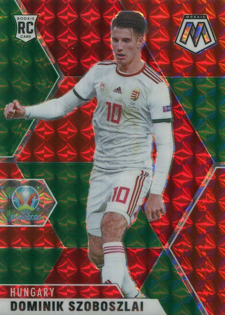 Dominik Szoboszlai 2020 Mosaic Euro #49 Choice Red & Green Price