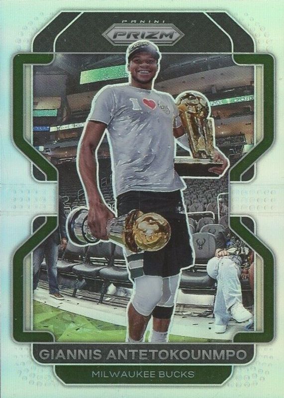 Giannis Antetokounmpo 2021 Prizm #1 Silver Price Guide - Sports
