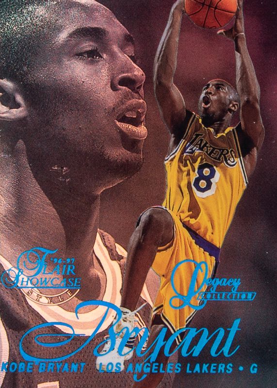 Kobe Bryant 1996 Flair Showcase #31 Row 2 Legacy Collection /150