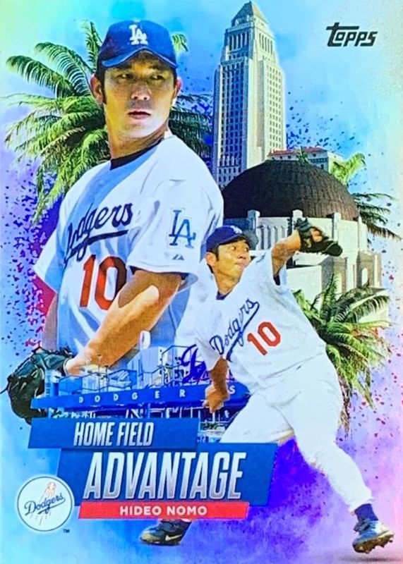 Hideo Nomo 2025 Topps Update #LHA-10 Legendary Home Field