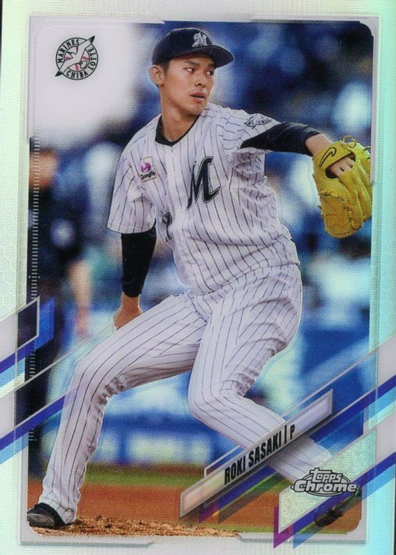 Roki Sasaki 2021 Topps Chrome NPB #194 Refractor Price Guide