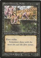 Stone-Throwing Devils 1993 Arabian Nights Base (Light) Price Guide