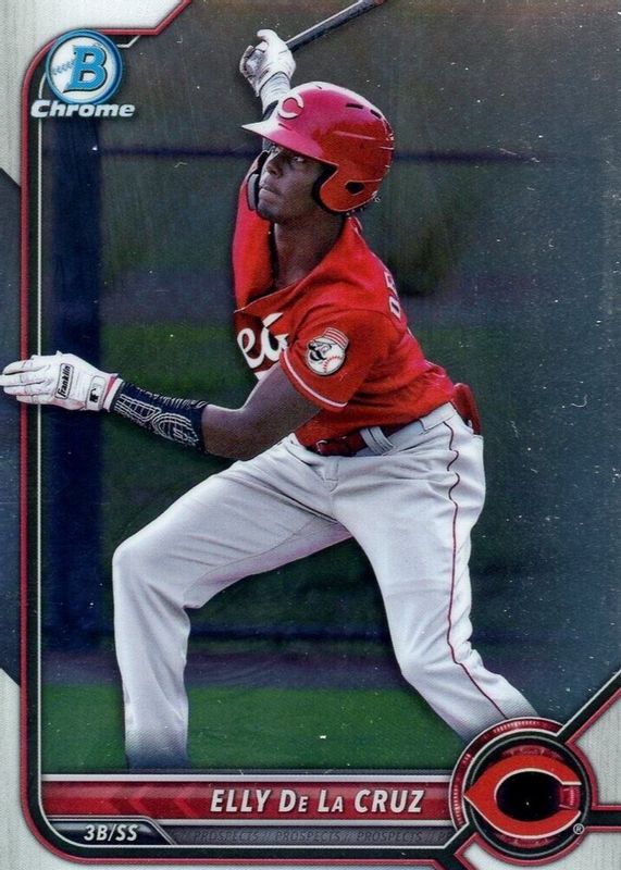 Elly De La Cruz 2022 Bowman Chrome #BCP-224 Prospects Price Guide
