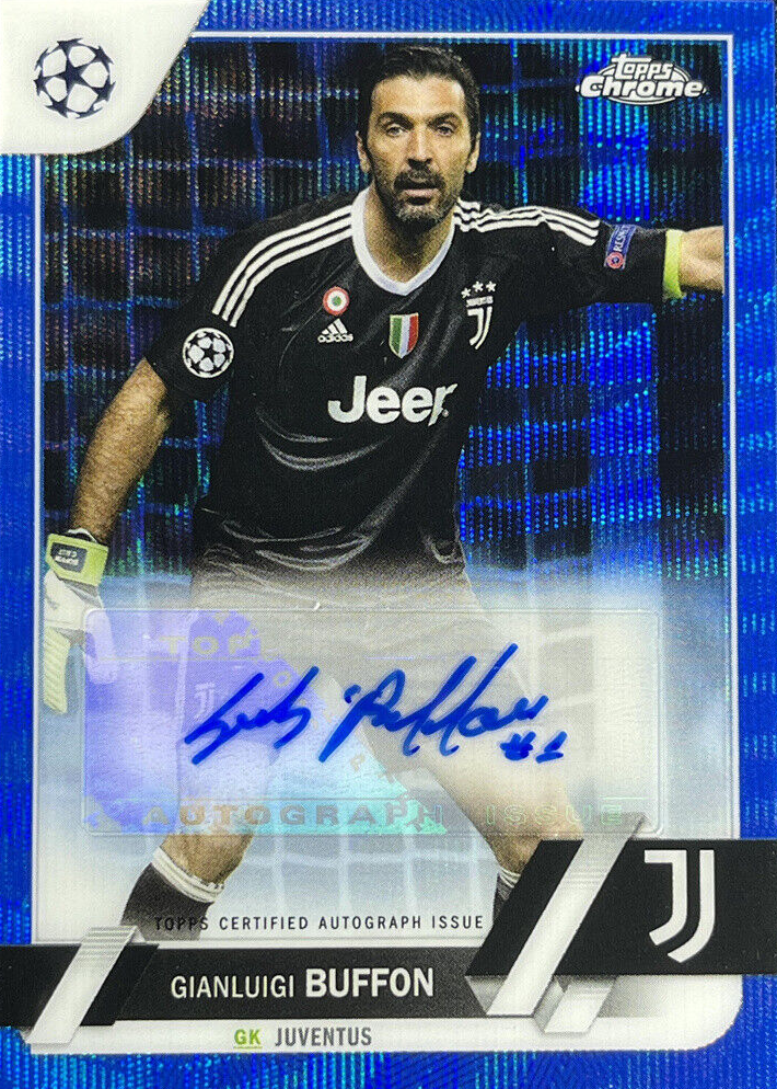 Gianluigi Buffon 2022 Topps Chrome UEFA Club Competitions #CA-GB
