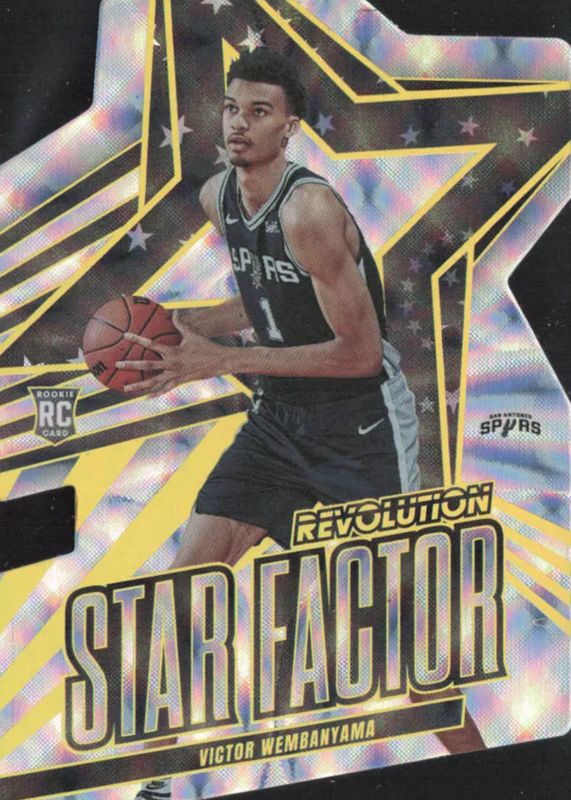 Victor Wembanyama 2023 Revolution #10 Star Factor /(SSP) Price