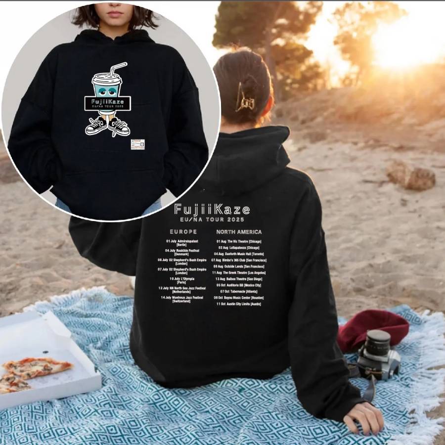 Fujii Kaze Europe And North America Tour 2025 T-shirt - Ricardo
