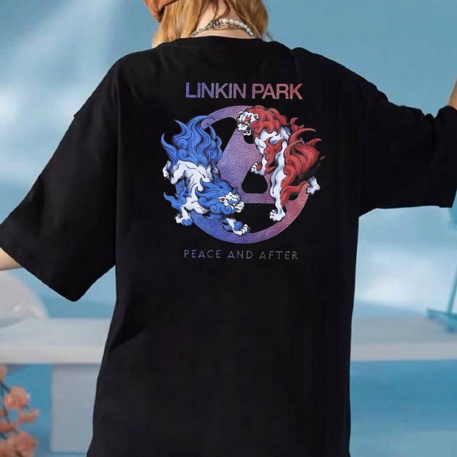 Linkin Park X Peace And After Japan Web Store Komainu T-shirt