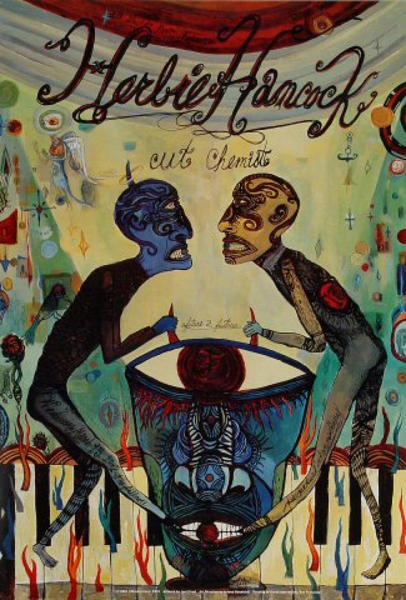 Herbie Hancock Vintage Concert Poster from Fillmore Auditorium