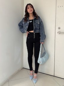 3way GDビジューMOLDチェーンストラップポインテッドミュール