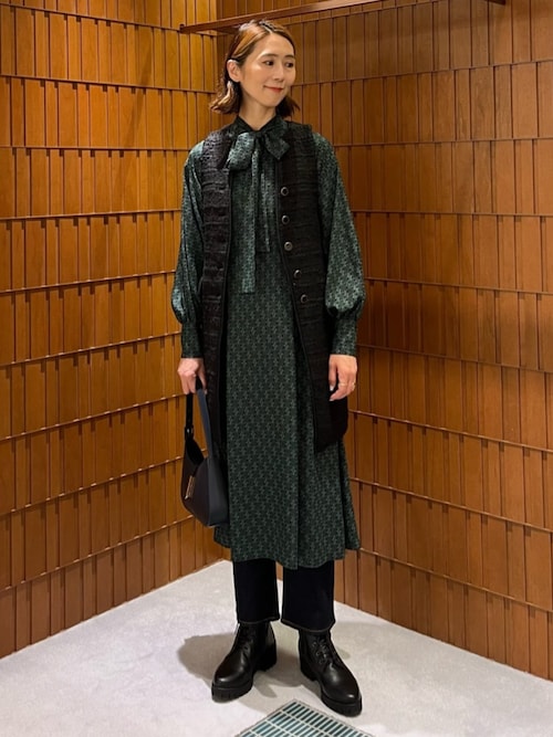 BALLSEY（ボールジィ）の「モノグラムプリント フロンタブルボウタイ