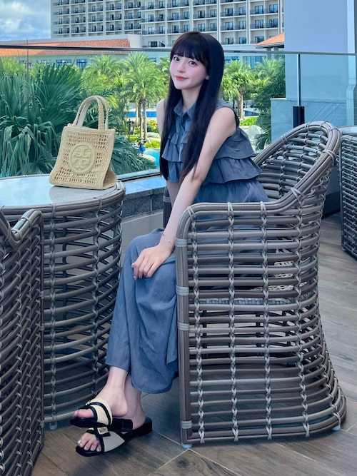 TORY BURCH（トリーバーチ） トートバッグ エラ ハンドクロシェ