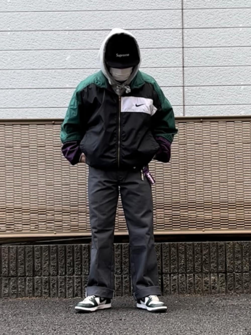 ゆうた｜NIKEのナイロンジャケットを使ったコーディネート - WEAR