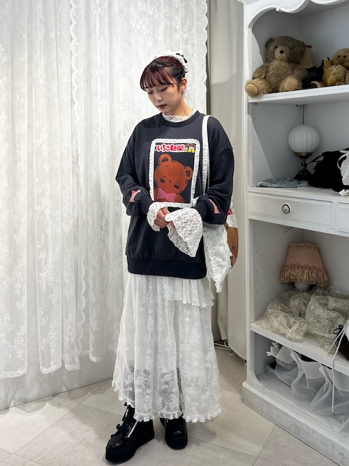 セール】いちご新聞frill frillスウェット（スウェット）｜merry jenny