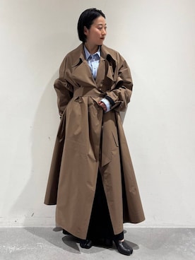 Chaos（カオス）の「ホワイトベビーキャメルオーバーコート（）」 - WEAR