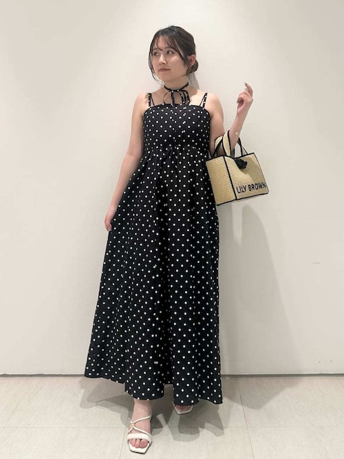 セール】ボリュームリボン2wayワンピース（ワンピース）｜LILY BROWN