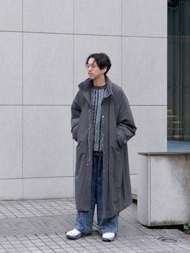 UNISEX》Soft Shell Prime-Over Monster Puffer Parka/ソフトシェル