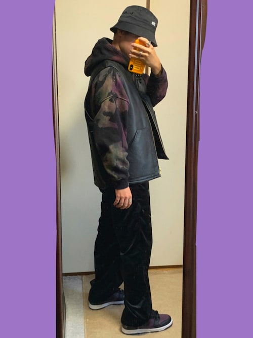 MONKEY TIME（モンキータイム）の「＜monkey time＞ FAUX LTHR ZIP