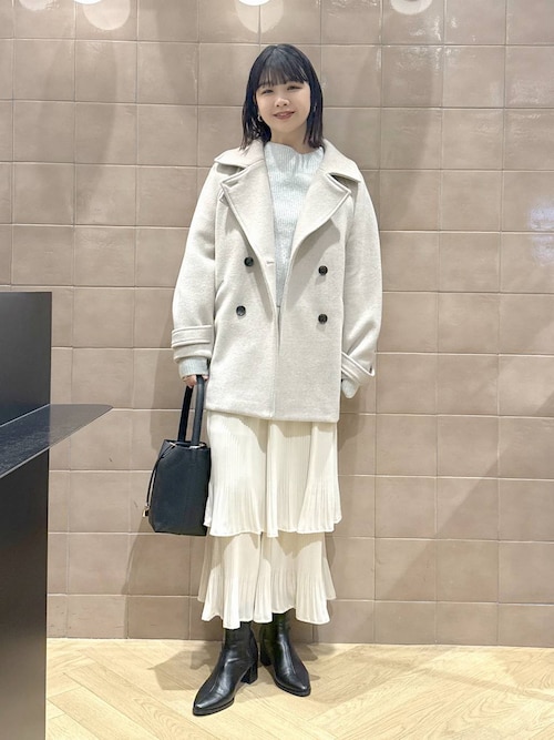 セール】スーパー100 2WAYコート（ピーコート）｜A part by（アパート