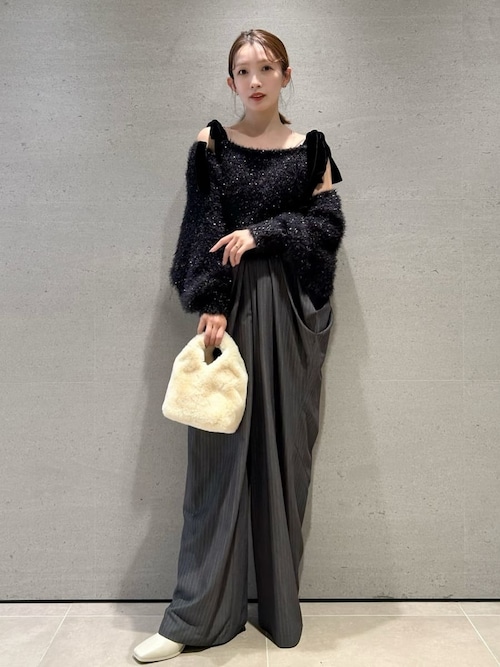 セール】ラメニットアンサンブルプルオーバー（ニット/セーター