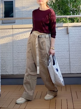 メゾンエウレカパンツベージュ