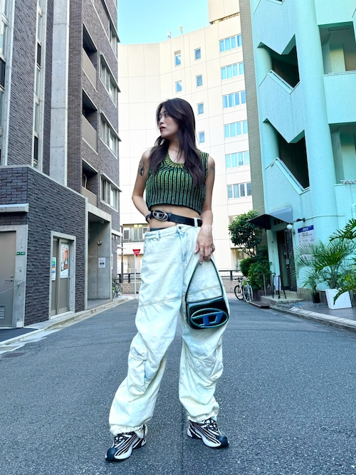 レディース ベルト B-1DR W（ベルト）｜DIESEL（ディーゼル）の