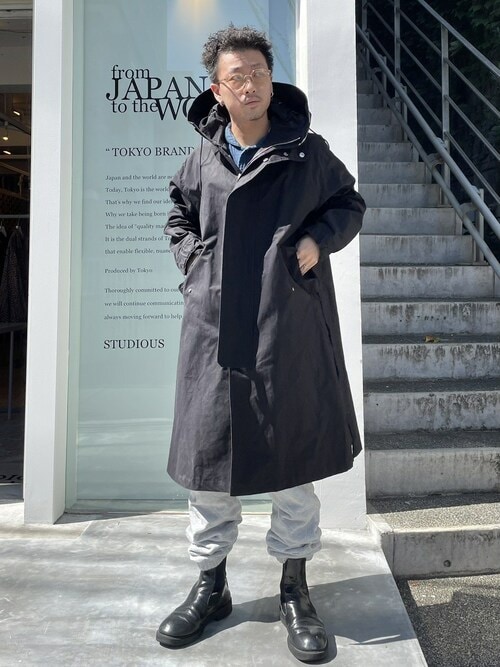 STUDIOUS MENSさんのモッズコートを使ったコーディネート - ZOZOTOWN