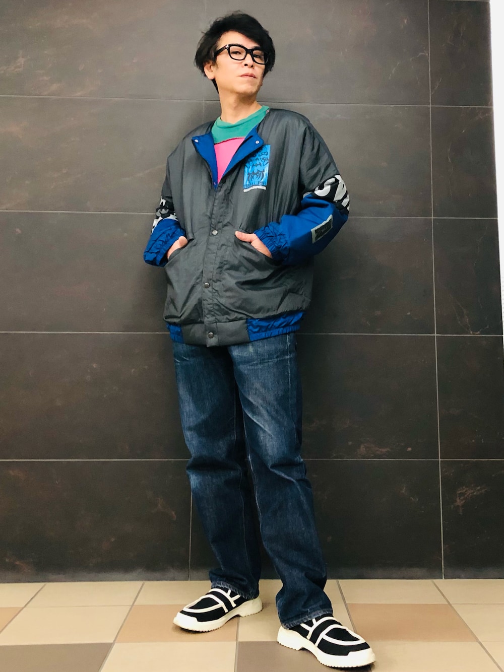 harutoexplorer｜TENDERLOINのナイロンジャケットを使った