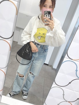 BEAMS BOY / コットン リネン ギャザー ボレロ ロングスリーブを使った