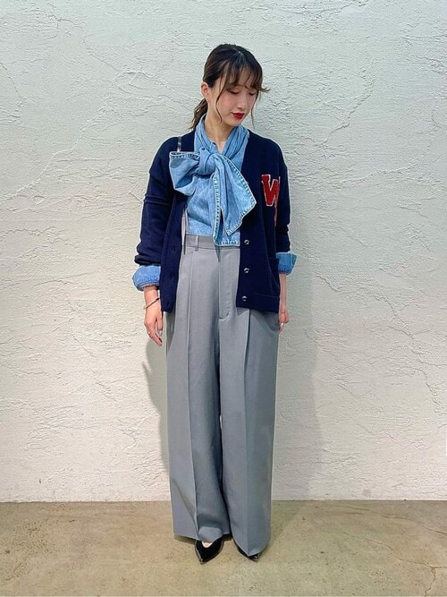 DENIMボウブラウス（シャツ/ブラウス）｜Whim Gazette（ウィムガゼット