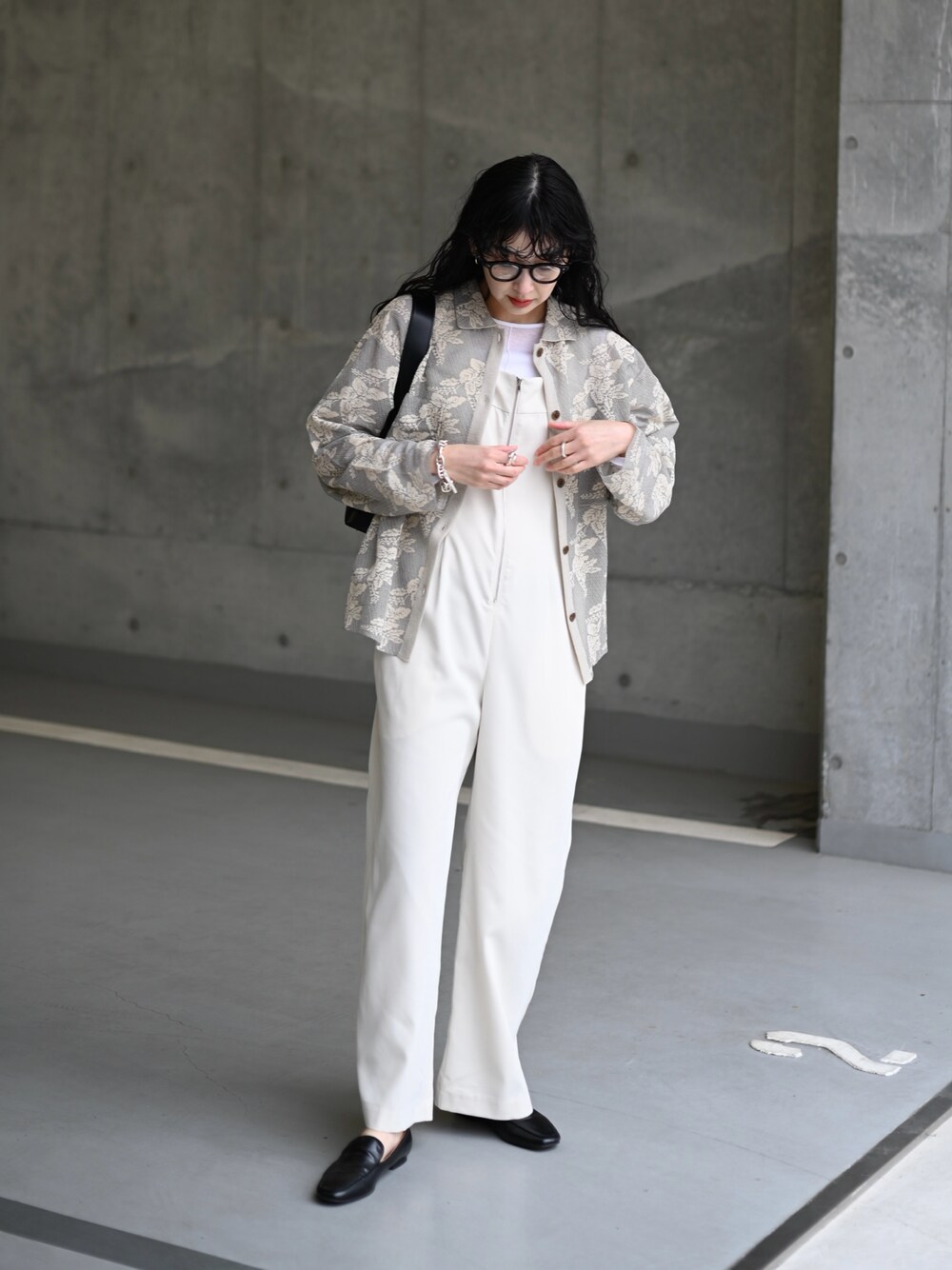 6（ロク）の「＜6(ROKU)＞ジャカード ニット シャツ（シャツ/ブラウス