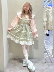 petit flowerフレアミニワンピース｜メリージェニー（merry jenny