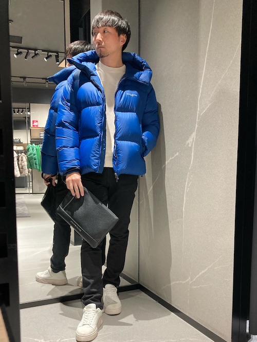 セール】【A|X アルマーニ エクスチェンジ】リサイクルナイロン カラー