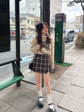 Maison Kitsuneのニット/セーター（ベージュ系）を使った人気