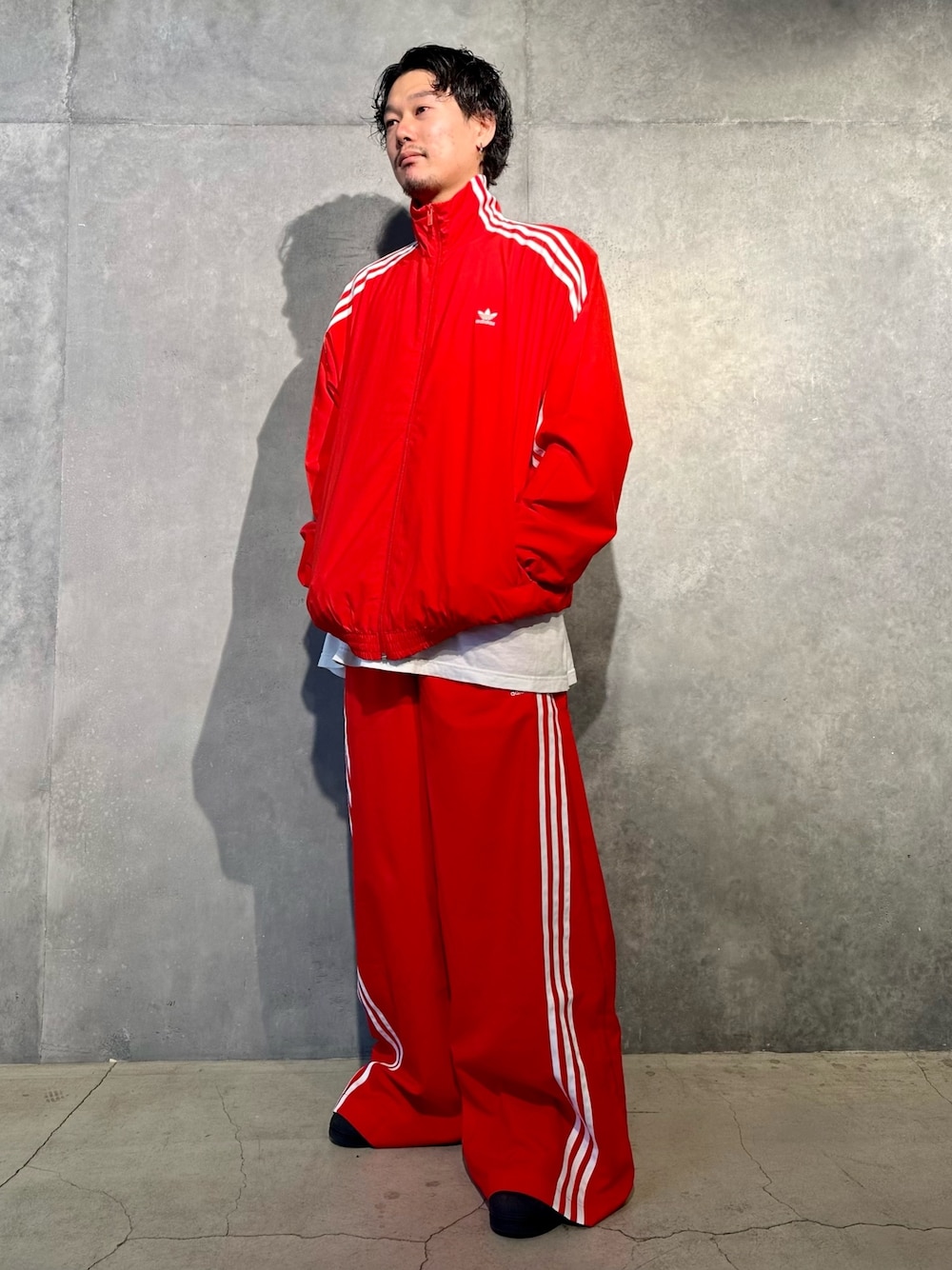 Adilenium オーバーサイズ トラックパンツ / アディダスオリジナルス