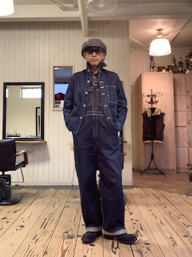 NEIGHBORHOODのサロペット/オーバーオールを使った人気ファッション