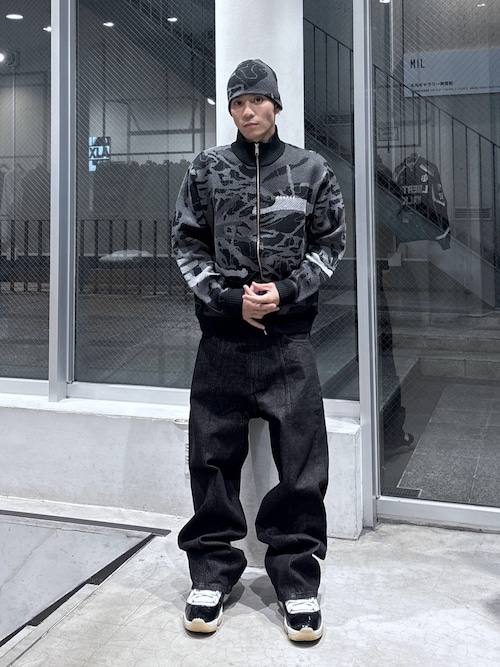 セール】GEOMETRIC ZIP UP KNIT SWEATER（ニット/セーター）｜XLARGE