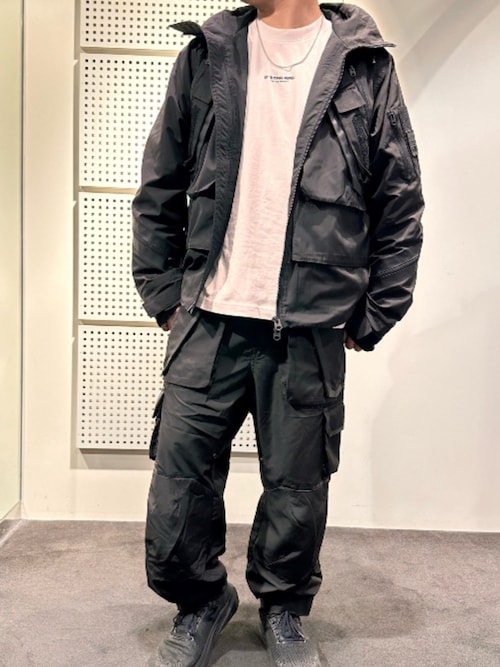 セール】CARGO JACKET/撥水加工テックナイロンジャケット（ナイロン