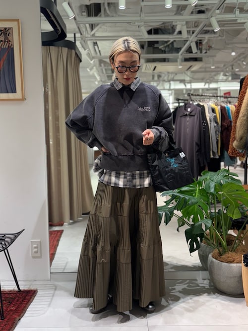 セール】【Champion別注】ROSE BUD×Champion HEAVY WASH SWEAT