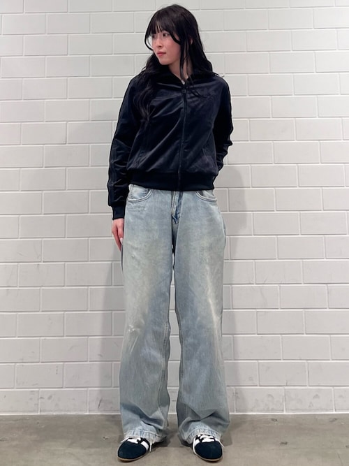 アディカラー ベロア トラックトップ / ジャージ / トラックジャケット