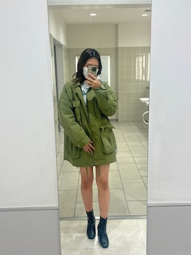 SLYのモッズコートを使った人気ファッションコーディネート - WEAR