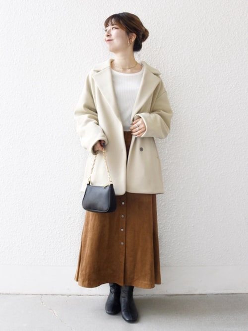 セール】SHIPS any:〈洗濯機可能〉ダンボール コクーン テーラード