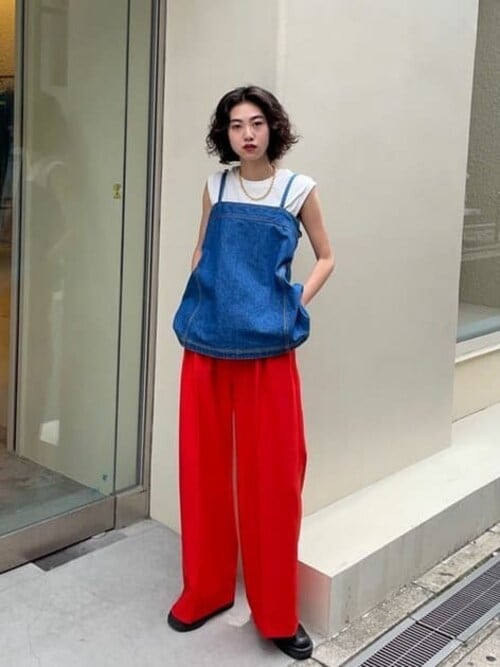 MAISON SPECIAL（メゾンスペシャル） キャミソール デニムキャミ