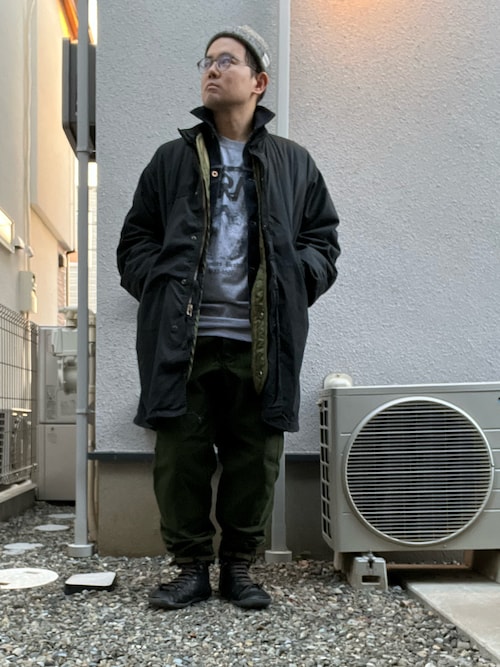 たいやま｜anyteeのミリタリージャケットを使ったコーディネート - WEAR