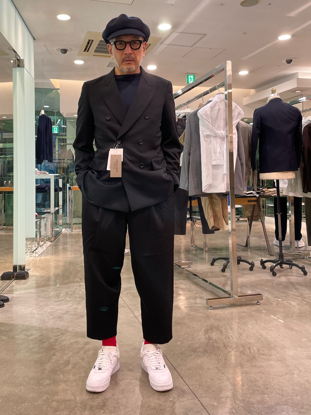 MACROMANCE｜COMME des GARCONS HOMME PLUSのセットアップを使った