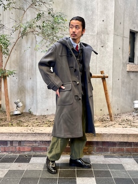 25周年別注』GLOVER ALL×URBAN RESEARCH DUFFLE COATを使った人気