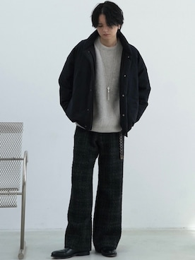 C/N PEACH WASHER PUFFERを使った人気ファッションコーディネート - WEAR